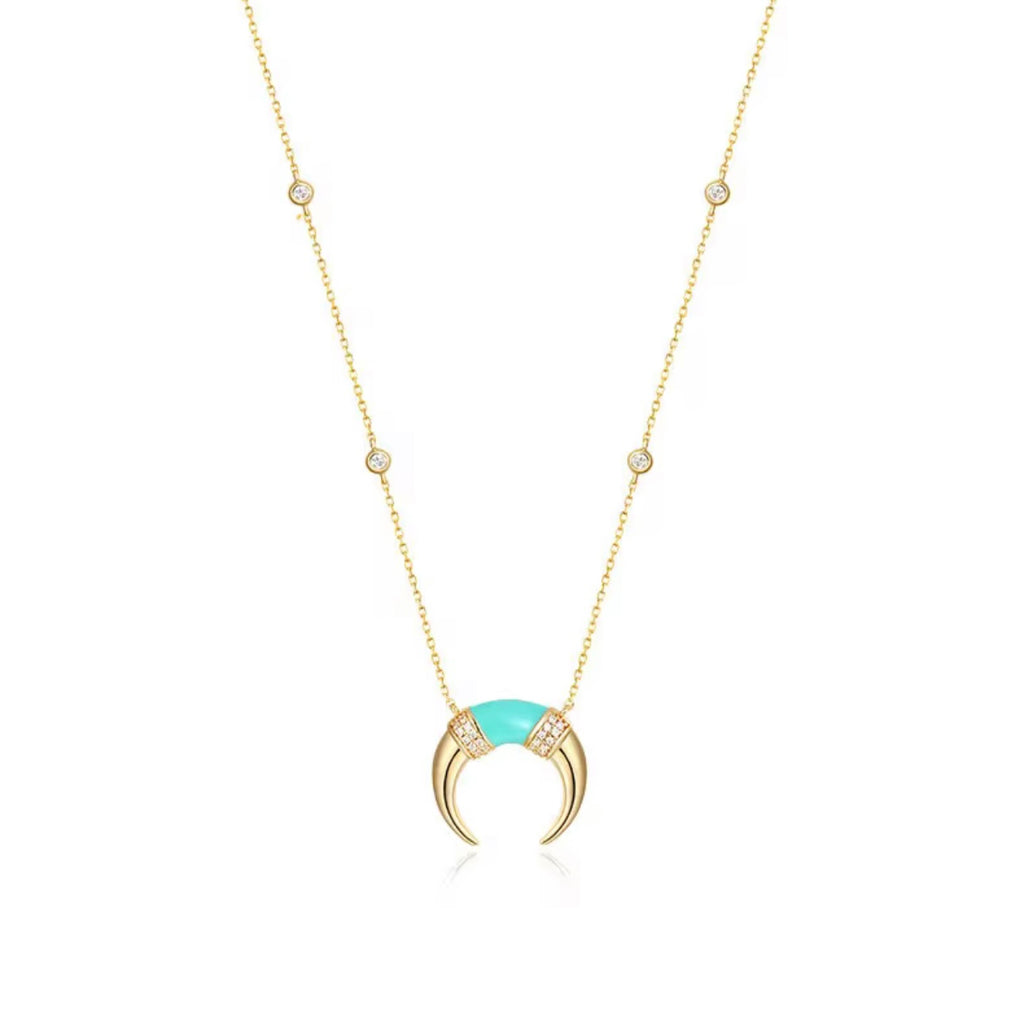 turquoise crescent