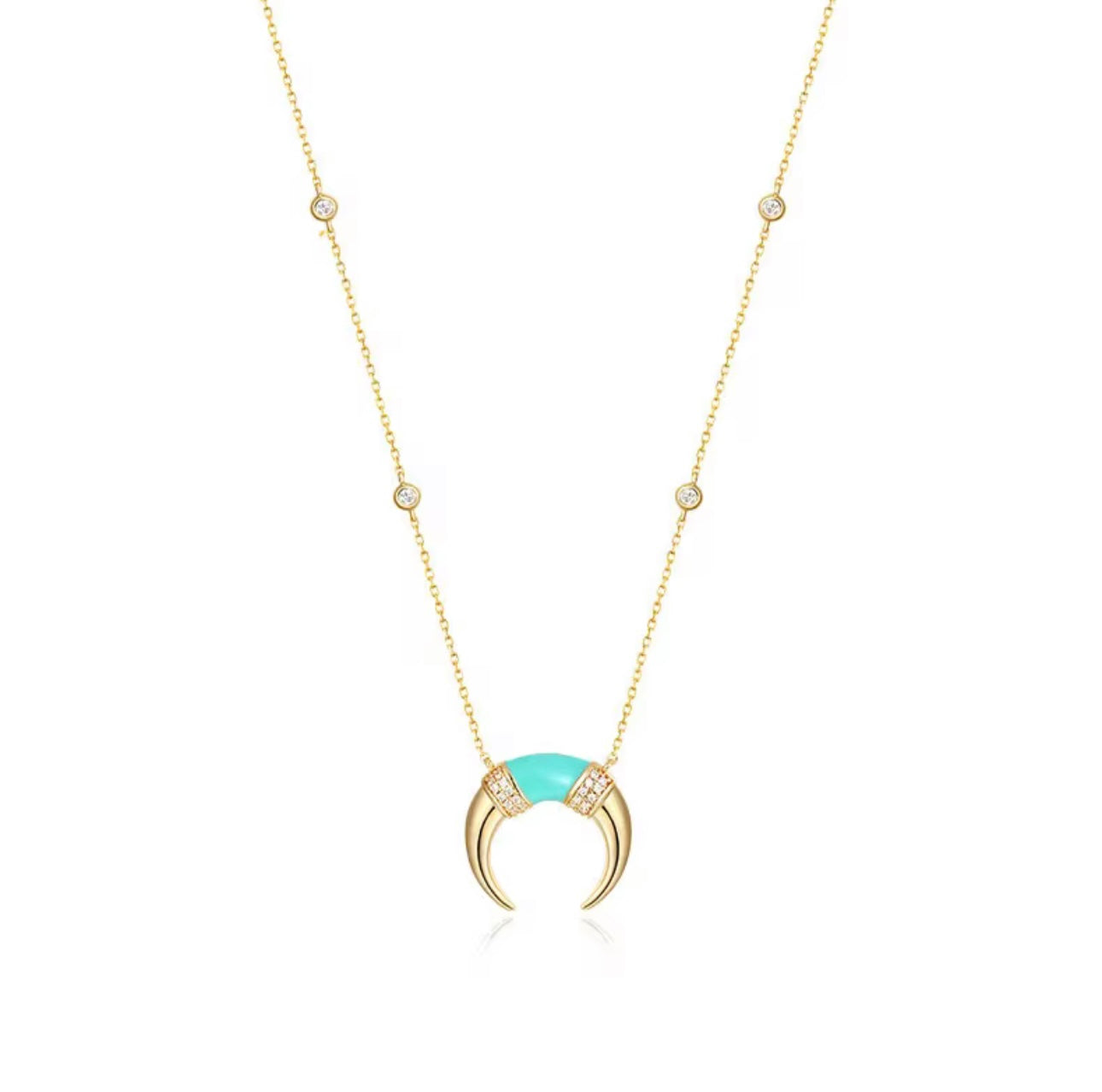 turquoise crescent