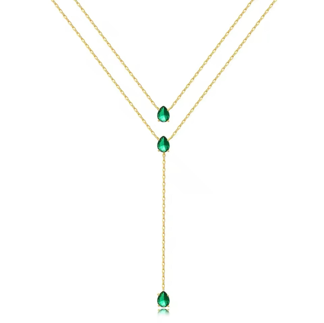 layered emerald