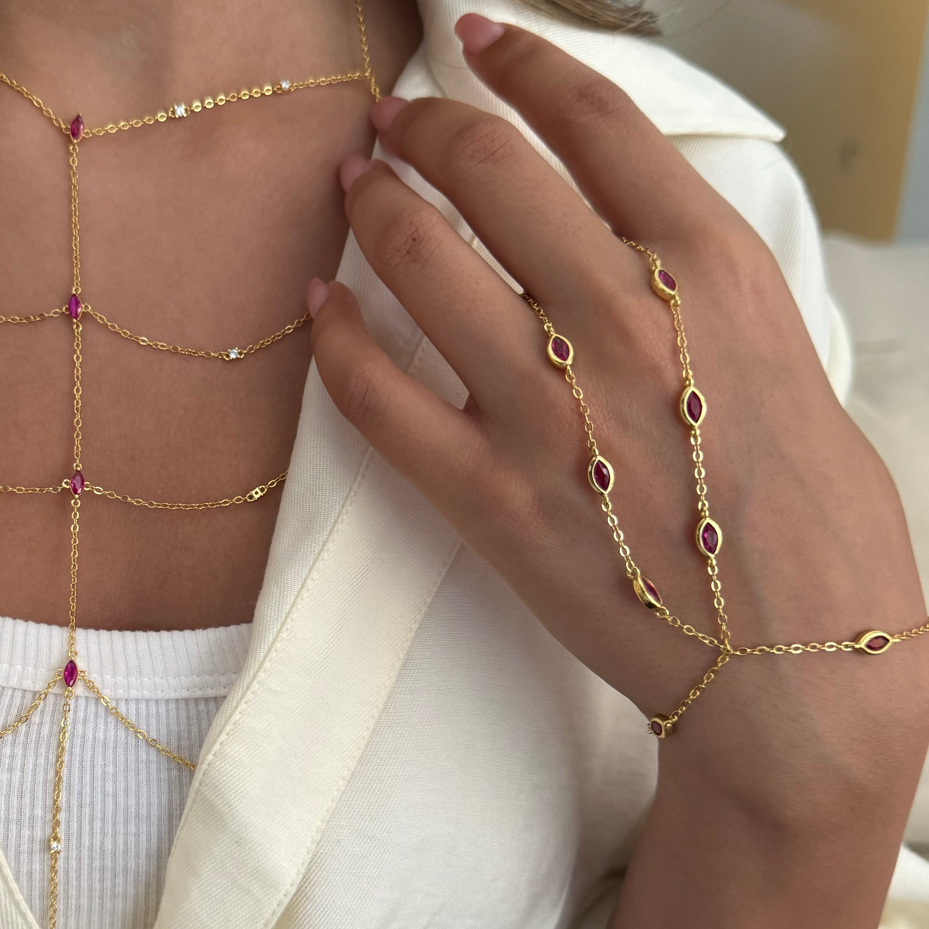 cherry hand chain