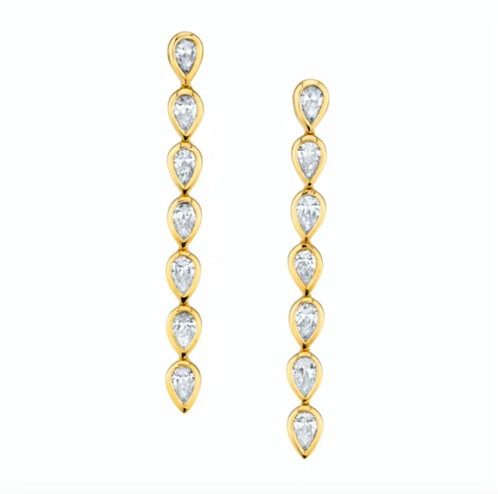 teardrop in gold