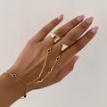 mocha hand chain