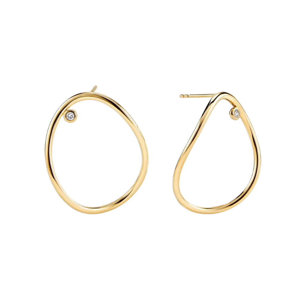 hoop earrings