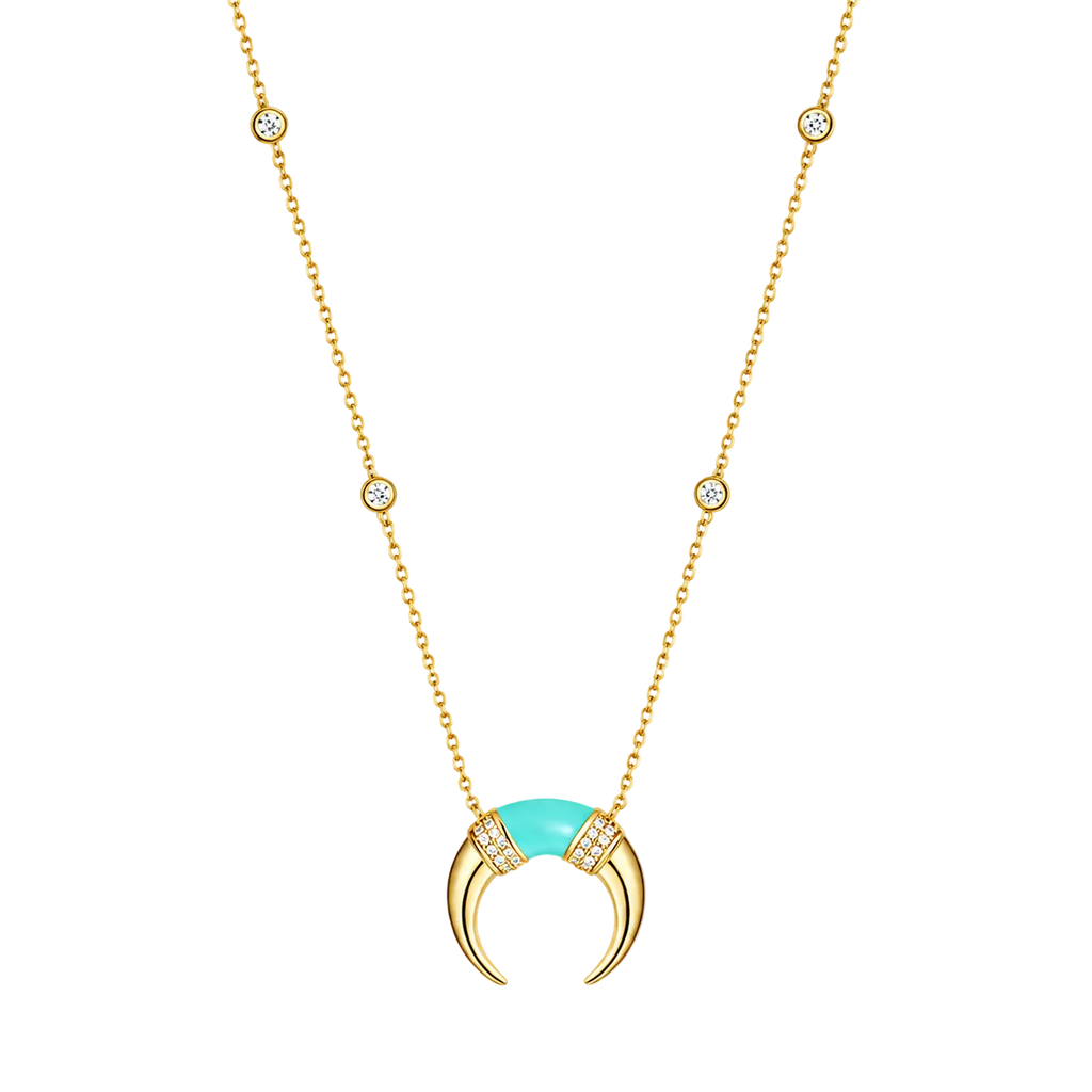 turquoise crescent