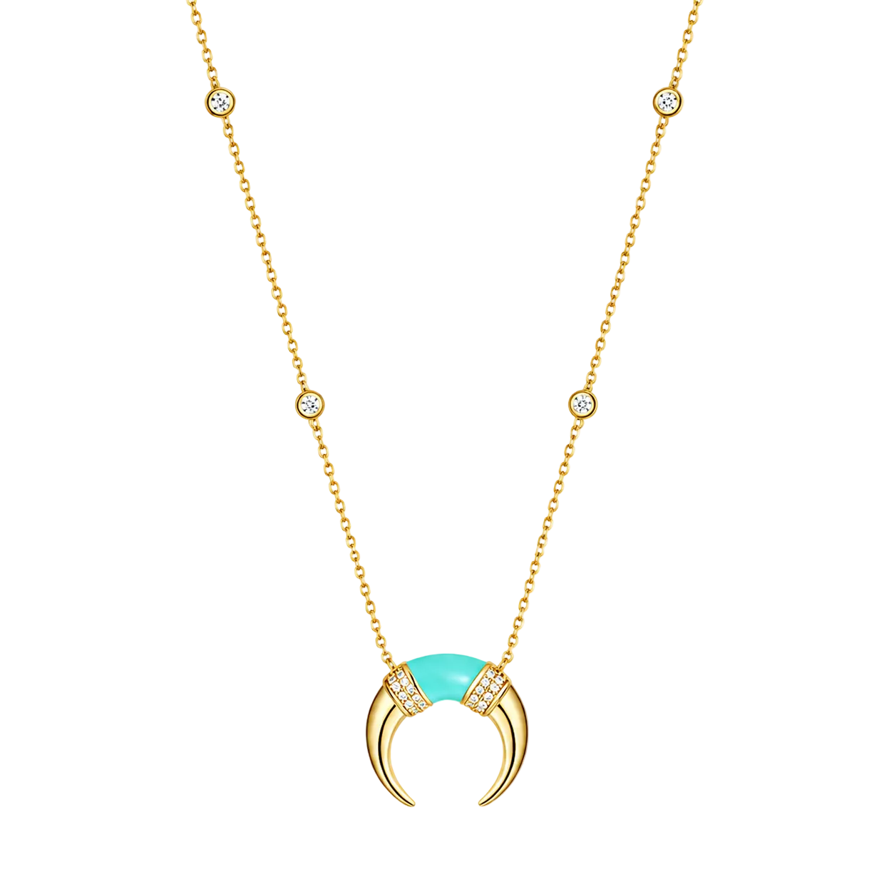 turquoise crescent