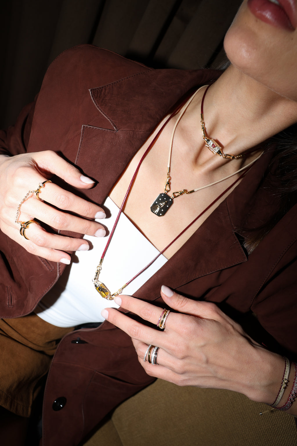 Leather Wrapped 26 Maroon — loose
