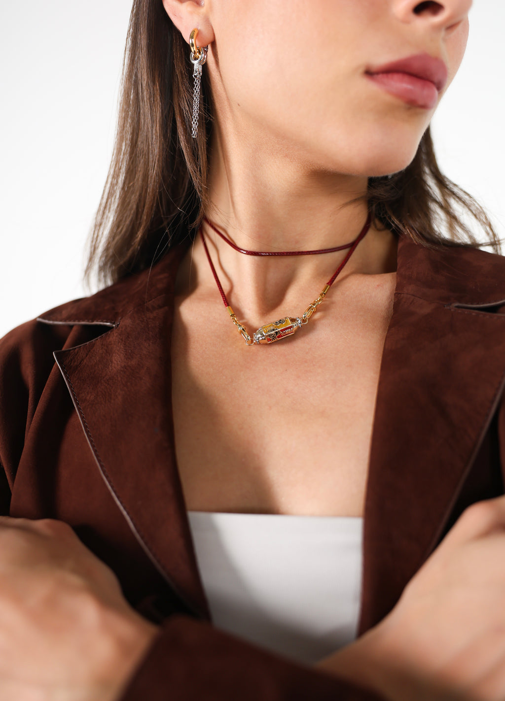 Leather Wrapped 26 Maroon — wrapped
