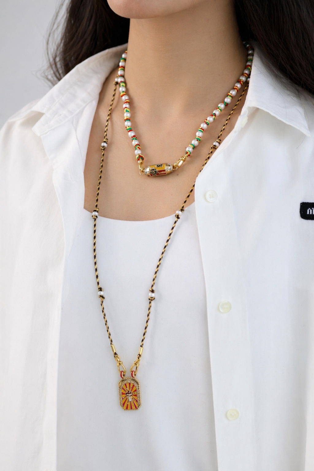 Pearl Knot Cord — model