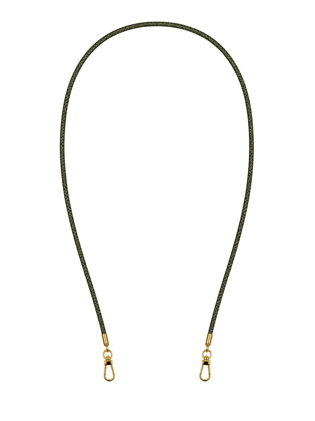 22 inch leather cord sage cutout